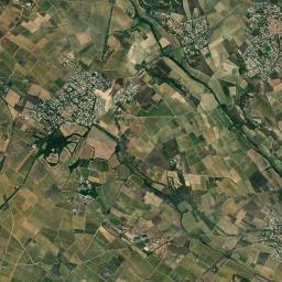 Abeilhan High Resolution Satellite Map