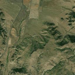 Aerial view of Parker Peak