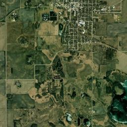 Lake Mills High Resolution Satellite Map