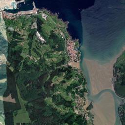Mundaka High Resolution Satellite Map