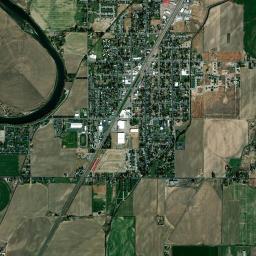 210-220 East Maple Street, Shelley, ID  Satellite Map