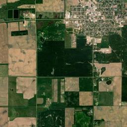 Platte High Resolution Satellite Map