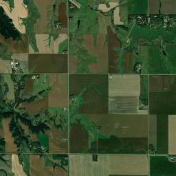 Larchwood, IA locator map