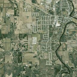 Saukville High Resolution Satellite Map