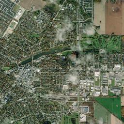 Stratford High Resolution Satellite Map