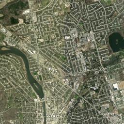 Cambridge High Resolution Satellite Map