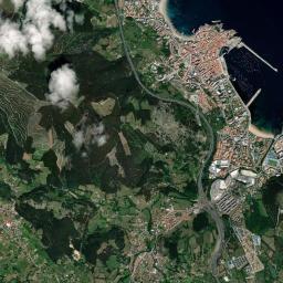 Castro-Urdiales High Resolution Satellite Map