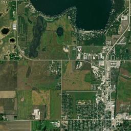 Milford, IA locator map
