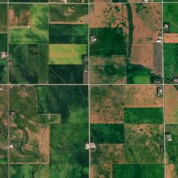 Mitchell County High Resolution Satellite Map