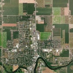 Frankenmuth High Resolution Satellite Map