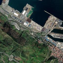 Santurtzi High Resolution Satellite Map