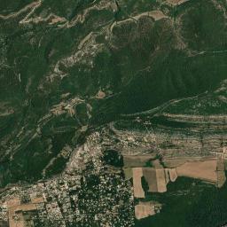 Plan-d'Aups-Sainte-Baume High Resolution Satellite Map