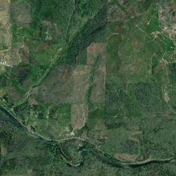 Aerial view of N Umpqua River