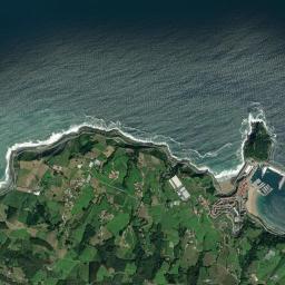 Getaria High Resolution Satellite Map