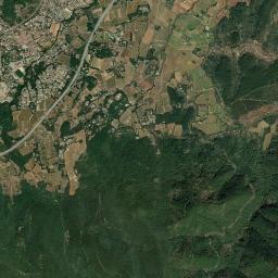 Gonfaron High Resolution Satellite Map