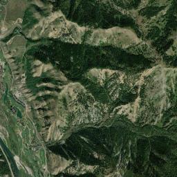 Hoback High Resolution Satellite Map
