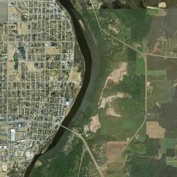 Sauk City High Resolution Satellite Map