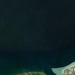 Mississauga Beach High Resolution Satellite Map