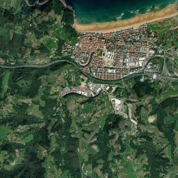 Zarautz High Resolution Satellite Map