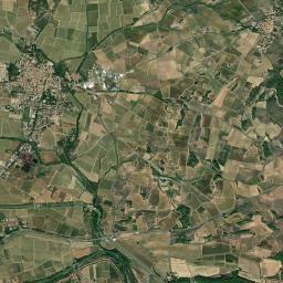 Olonzac High Resolution Satellite Map
