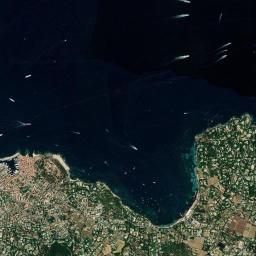Saint-Tropez High Resolution Satellite Map