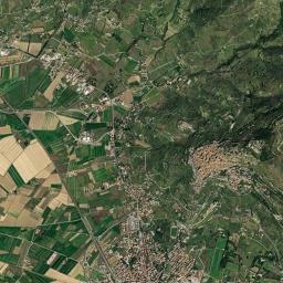 Cortona High Resolution Satellite Map