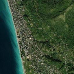 Gagra High Resolution Satellite Map