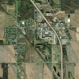 Birch Run High Resolution Satellite Map