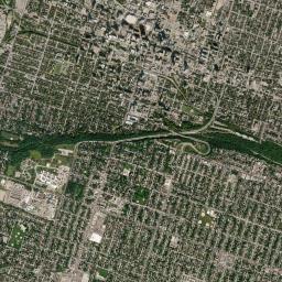 Hamilton Satellite Map