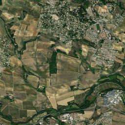 Villemoustaussou High Resolution Satellite Map