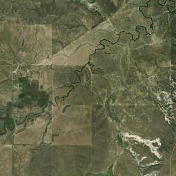 Aerial view of Oelrichs