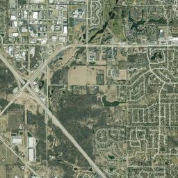 Germantown High Resolution Satellite Map