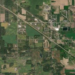 Kent City High Resolution Satellite Map