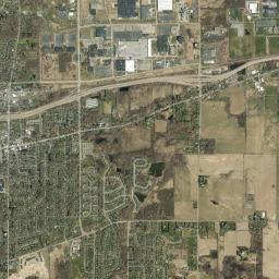 Webster High Resolution Satellite Map