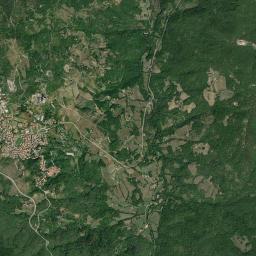 Castelnuovo di Val di Cecina High Resolution Satellite Map