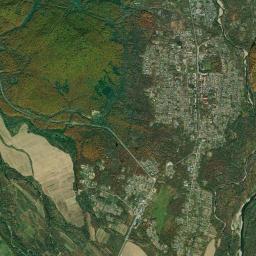 Uglekamensk High Resolution Satellite Map