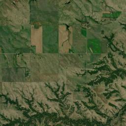 Gregory County High Resolution Satellite Map