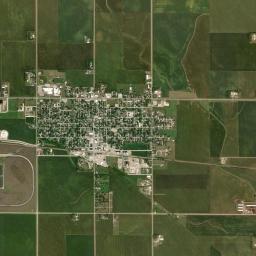 Hartley High Resolution Satellite Map