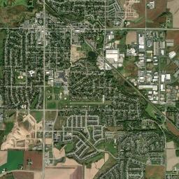 Waunakee High Resolution Satellite Map