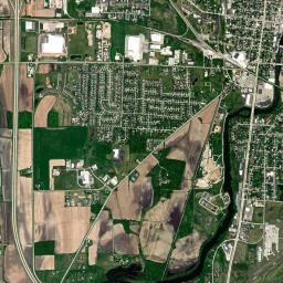 Watertown High Resolution Satellite Map