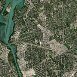 St. Catharines High Resolution Satellite Map