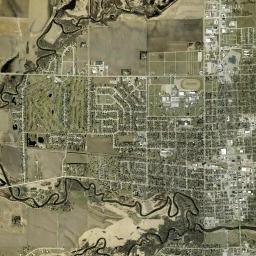 Spencer High Resolution Satellite Map