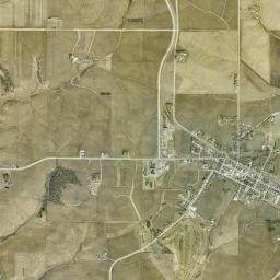 Ossian, IA locator map