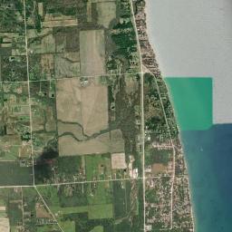 Lexington, MI locator map