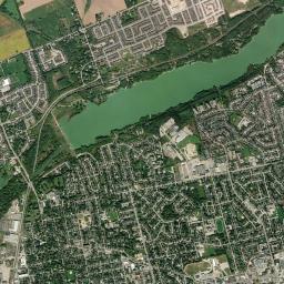 Woodstock High Resolution Satellite Map