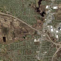 North Syracuse High Resolution Satellite Map