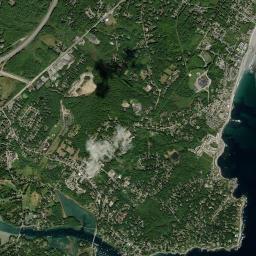 York Harbor High Resolution Satellite Map