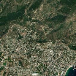 Bormes-les-Mimosas High Resolution Satellite Map