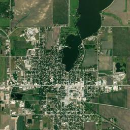 Emmetsburg High Resolution Satellite Map