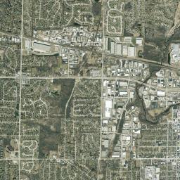 Butler High Resolution Satellite Map